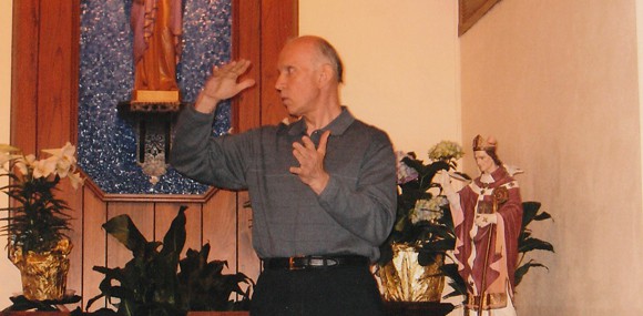 Deaf responder at St. Gregory's